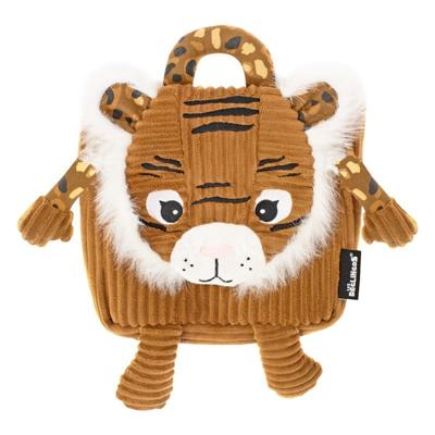 Corduroy nursery backpack Speculos the tiger - Les Déglingos