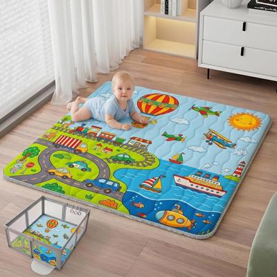 Amazon.com : Baby Play Mat, 50x50 Thickened Playpen Mat, Waterproof & Non-Slip, Foldable Play Mat for Floor, Machine Washable Crawling Mats for Infant