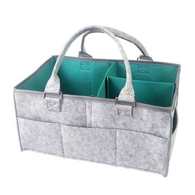 Baby Diaper Caddy Storage Organizer Carrier Bag - Grey/Blue Green | Shop Today. Get it Tomorrow! | takealot.com