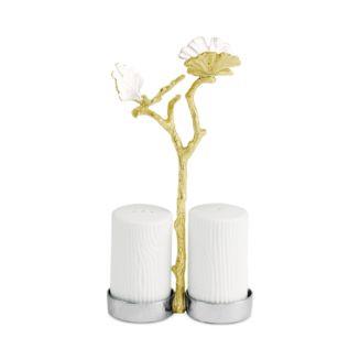 Michael Aram Butterfly Gingko Gold Salt & Pepper Shaker Set | Bloomingdales Home