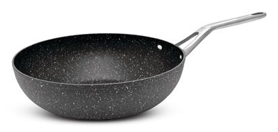 Heritage The Rock Aluminum Traditional Wok Stir Fry Pan, Non-Stick, 30cm