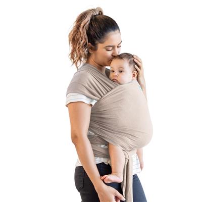 Moby Elements Wrap Taupe | Baby Bunting AU