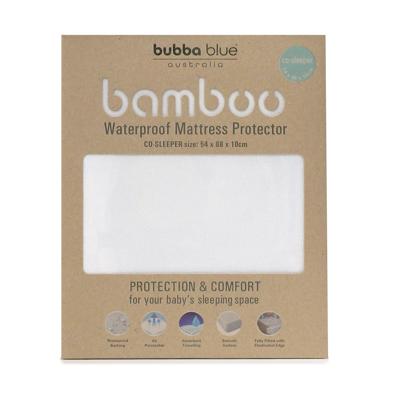 Bubba Blue Bamboo Mattress Protector White | Baby Bunting AU