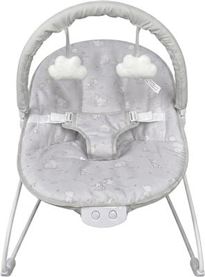 LADIDA Baby Bouncer with Soothing Music and Vibration, Adorable White Cloud Design, Suitable for Newborns : Amazon.co.uk: Baby Products