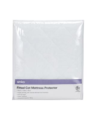 Fitted Cot Mattress Protector - Kmart
