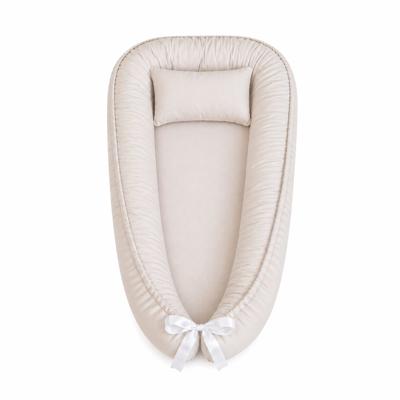 a Beige Light Baby Nest Pod | Newborn Lounger – Baby Nest/Pod | Cinnamon & Spice South Africa