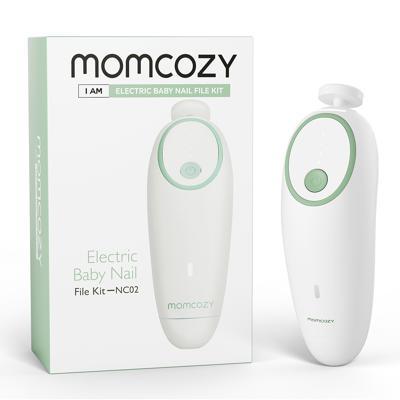 MomCozy Baby Nail File - Gentle, Rechargeable & Low Noise Nail Care