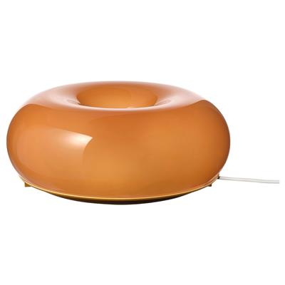 VARMBLIXT LED orange donut-shaped lamp, 12 - IKEA