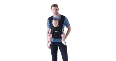 Ergobaby Embrace Newborn Baby Carrier Pure Black | Baby Bunting AU