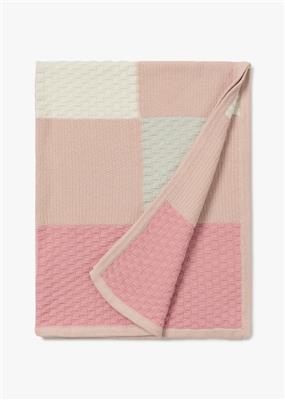 Knitted Patchwork Blanket | Woolworths.co.za