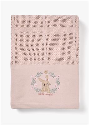 Cotton Cellular Baby Blanket | Woolworths.co.za