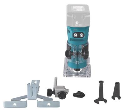 Makita DRT52 18V Li-Ion LXT 1/4 Brushless Electric Router/Trimmer - Bare - Screwfix