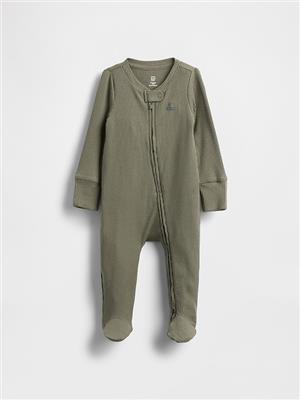 Baby First Favorites TinyRib Footed One-Piece | Gap