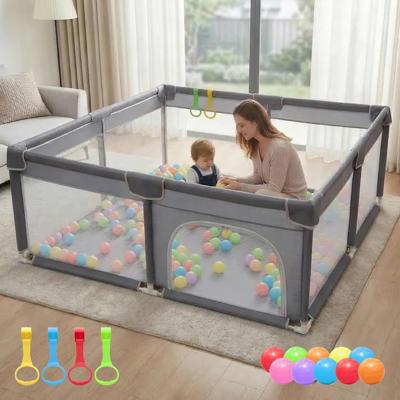 Amazon.com : Orian Baby Playpen 50x50 Large Play Yard for Babies and Toddlers, Indoor Outdoor Playpen, Sturdy Baby Play Pen with Mesh Sides, Safe Baby