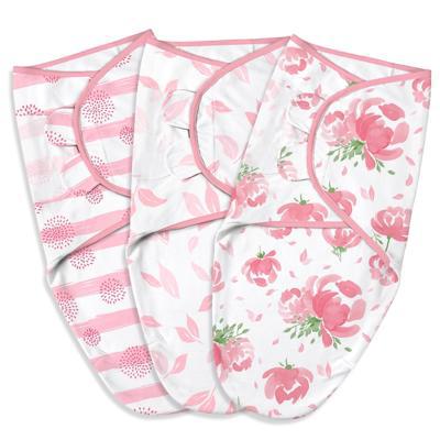 GLLQUEN Baby Swaddle Blankets 3pk, Infant Sleep Sack Pink Flower - Walmart.com