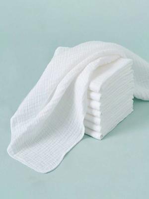 8pcs Reusable Soft Double-Layer Baby Towels, Soft And Absorbent | SHEIN South Africa