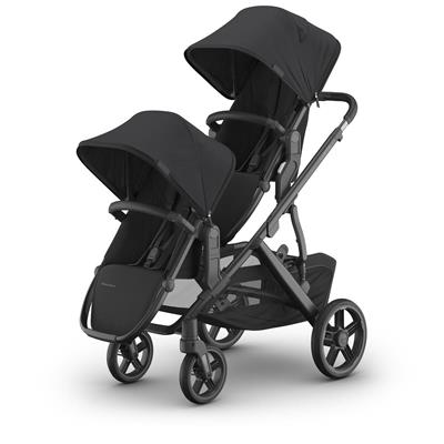 UPPAbaby Vista V3 Double Stroller with RumbleSeat V3 Bundle - Jake