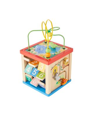 Wooden Activity Cube - Kmart