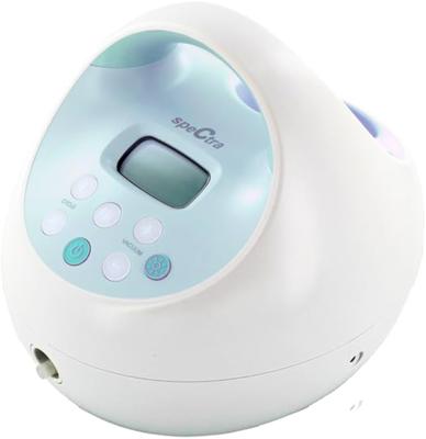 Spectra S1 Plus Hospital Grade Double Electric Breast Pump with Rechargeable Battery, Adjustable Suction and Rhythm, Screen, Night Light and 2 Kits 24