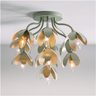 Bouquet Sage Green 22 Kids Flower Flush Mount Ceiling Light   Reviews | Crate & Kids