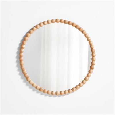 Jenny Lind Maple Wood 30 Round Kids Wall Mirror   Reviews | Crate & Kids