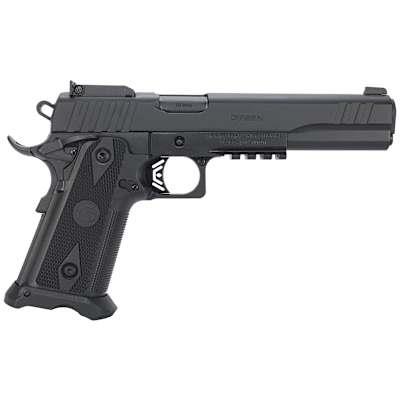 Girsan 395075 Witness2311 10mm Auto 15 1 6 Black Steel Barrel, Black Optic Ready/Serrated Steel Slide, Black Polymer Frame w/Beavertail & Picatinny Ra