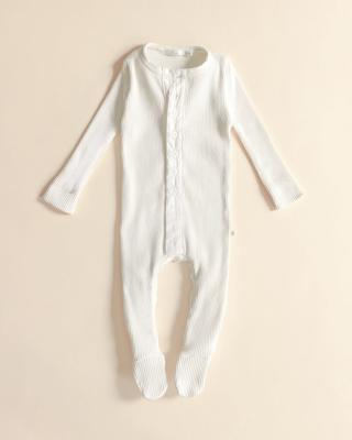 ferne baby Slub Long John – blue daisy