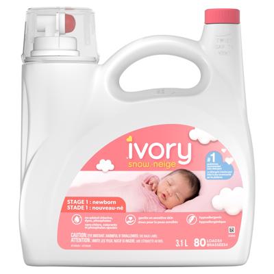 Ivory Snow Newborn Baby Laundry Detergent Liquid, 80 Loads, 3.1 L - Walmart.ca