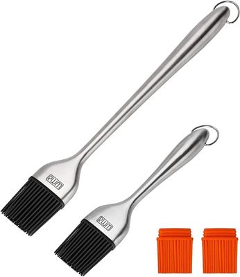 Basting Brush - Grilling BBQ Baking, Pastry and Oil Stainless Steel Brushes