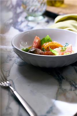 The Latte Stoneware Pasta Bowls, Set of 4: Amelie Edition | AnthroHome