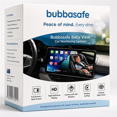 Bubbasafe Baby View - Panda | Bubbasafe
