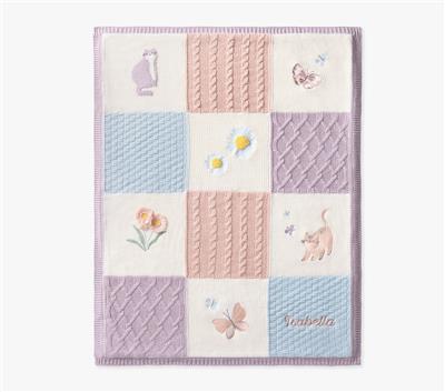 Heirloom Animals Baby Blanket Collection | Pottery Barn Kids