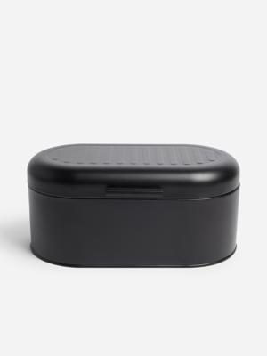 Jet Home Black Bread Bin | Bash