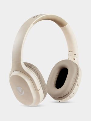 Volkano Pebble Bluetooth White/Khaki Headphones | Bash