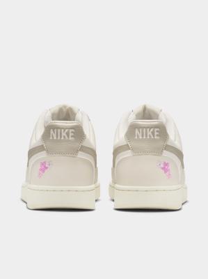 Nike Womens Court Vision Low Sail/Cream Sneakers | Bash