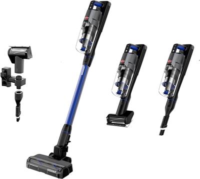 Amazon.com: Bissell PowerClean FurFinder 200W Self-Standing Cordless Vacuum, 4052 | Bright headlights; wall mount; removable battery; upholstery tool;