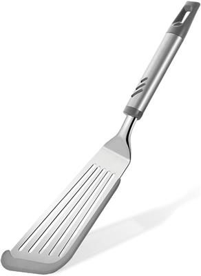 Amazon.com: Lebabo Silicone Fish Spatula, Flexible Slotted Turner for Nonstick Cookware | 12.6 inch, Heat-safe Silicone, Beveled Edge, Non-slip Handle