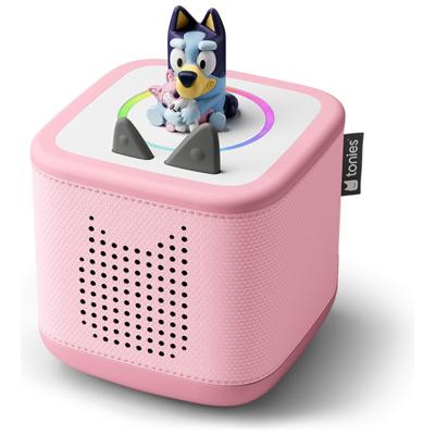 Tonies Toniebox 2 Cloud Pink Starter Set and Bluey Audio | Smyths Toys UK