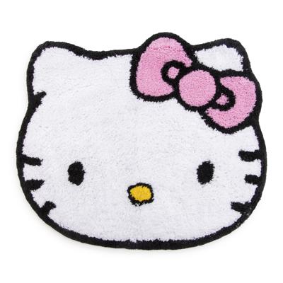 Hello Kitty Tufted Rug, 28 x 25, Cotton, White, Sanrio - Walmart.com