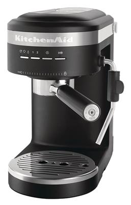 Kitchen Aid Semi Automatic Espresso Machine with Steam Wand, Black