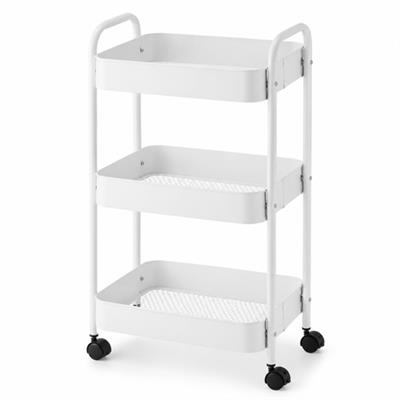 SKY-TOUCH 3 Tier Rolling Storage Trolley Metal Cart 40x30x77cm | Shop Today. Get it Tomorrow! | takealot.com
