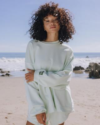 Unisex Oversized Crew - Surf
      
      
       – shopdailydrills