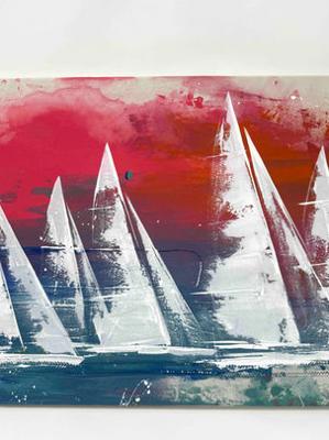 Red Sky at Night | Summer Jane Art