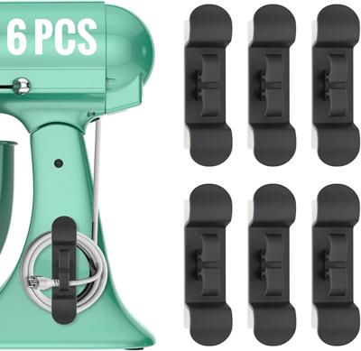 Amazon.com: Daisyhome 6PCS Cord Organizer for Appliances, Upgraded Appliance Cord Wrap | Cord Holder Stick on Pressure Cooker, Coffee Maker, Air Fryer