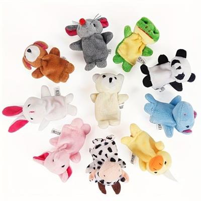 10-Piece Soft Animal Finger Puppets Set Toy for Kids | Shop Today. Get it Tomorrow! | takealot.com