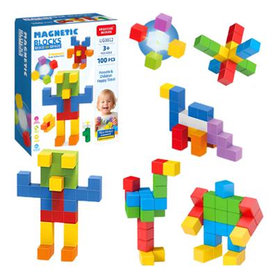 3D Magnetic Building Blocks For Kids - Set of 100 Units | Shop Today. Get it Tomorrow! | takealot.com