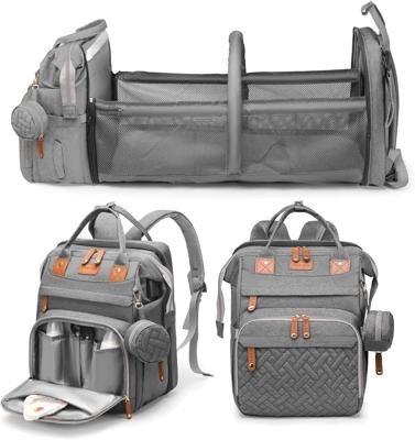 Amazon.com: Jeryswet Baby Diaper Bags with Changing Station, Waterproof Large Capacity Diaper Bag Backpack for Moms Dads with USB Charging Port and St
