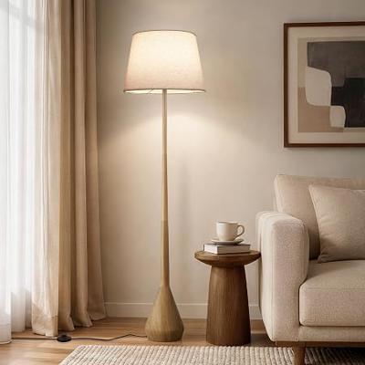 QIYIZM Green Floor Lamp for Living Room,Bedroom,Gold Dimmable Standing Lamp with Remote,Mid Century Modern Brass Tall Lamp Boho Floor Lamps Arc Vintag