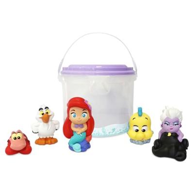 Disney Store Official Little Mermaid Bath Toys Set