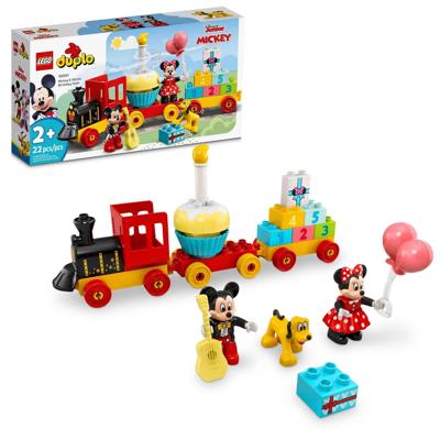 LEGO DUPLO Disney Mickey & Minnie Birthday Train 10941 Toy Building Toy (22 Pieces) - Walmart.ca